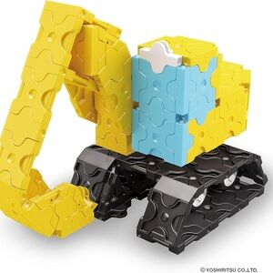 Made in JAPAN LaQ Hamacron Power Digger 4 in one toy